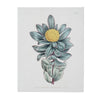 Leafy Green Dandelion Floral Canvas Wall Art Print - 11"x14"
